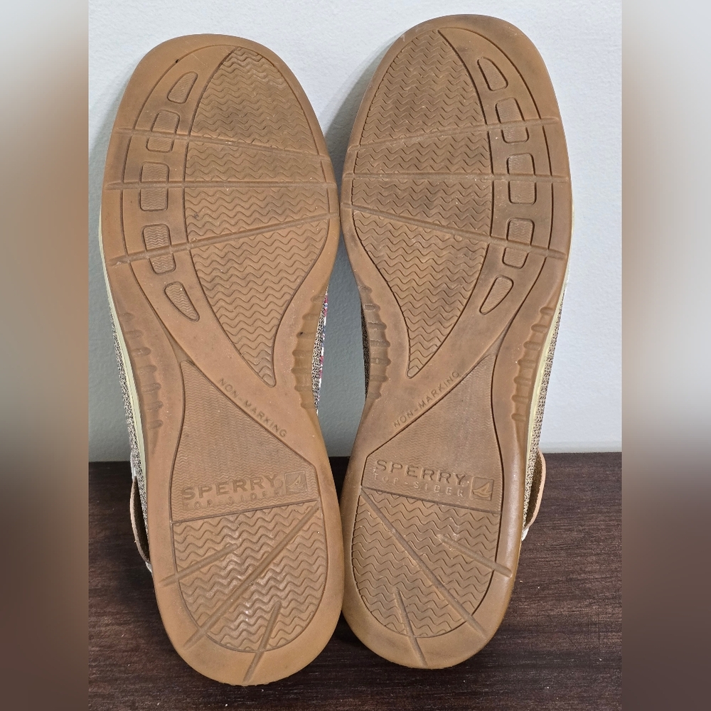 Sperry Angelfish Striped Boat Shoes Women's Size 7.5M - Picture 13 of 13